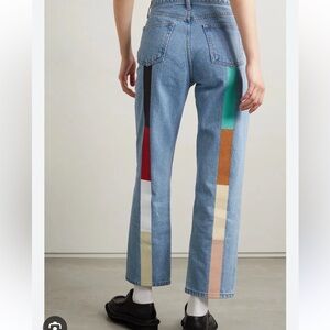 Colorblock Women's Jeans